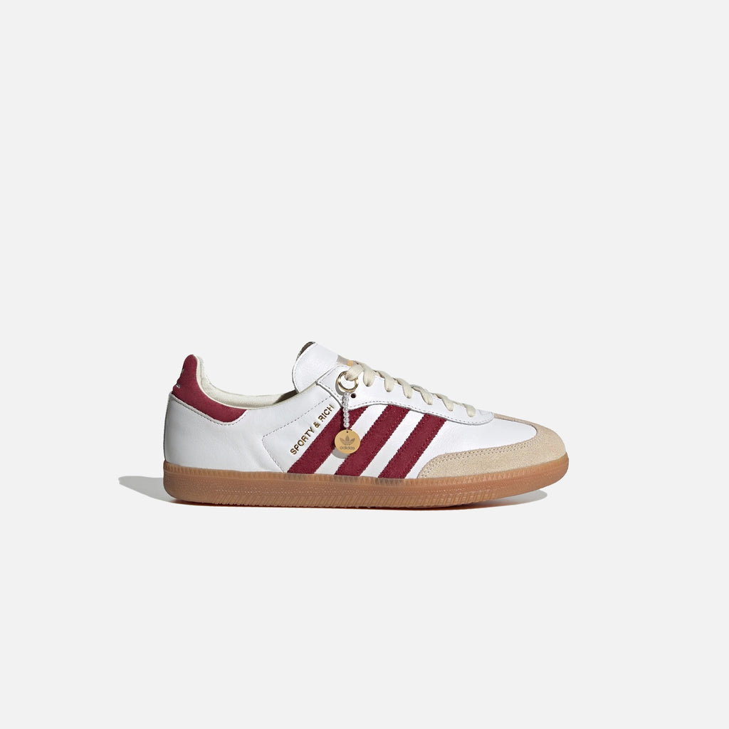 X Sporty & Rich Samba Og White Adidas – Гарантія оригінальності – боковий вид