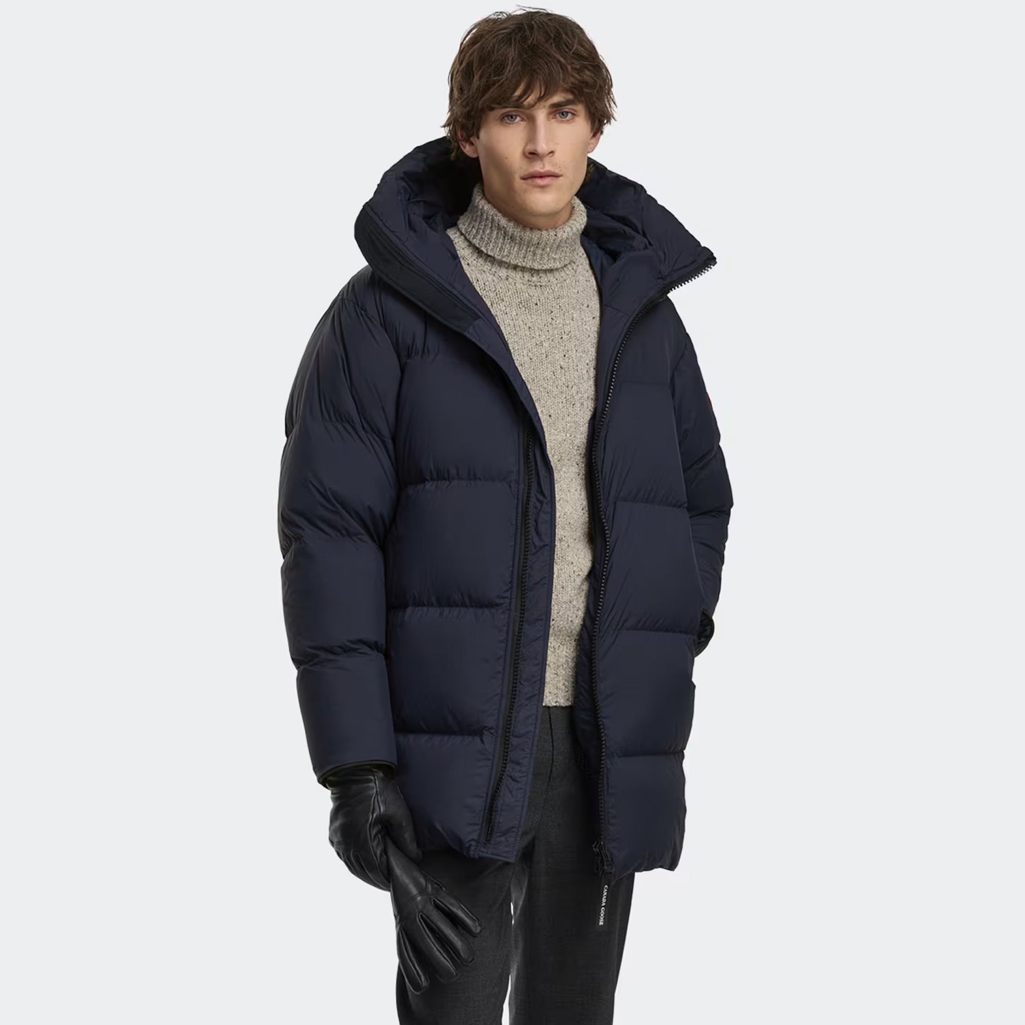 Mens Lawrence Puffer Jacket CANADA GOOSE – Гарантія оригінальності – вид ззаду