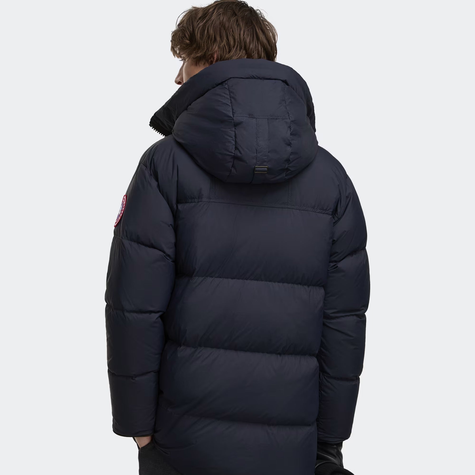 Mens Lawrence Puffer Jacket CANADA GOOSE – Гарантія оригінальності – детальний вид