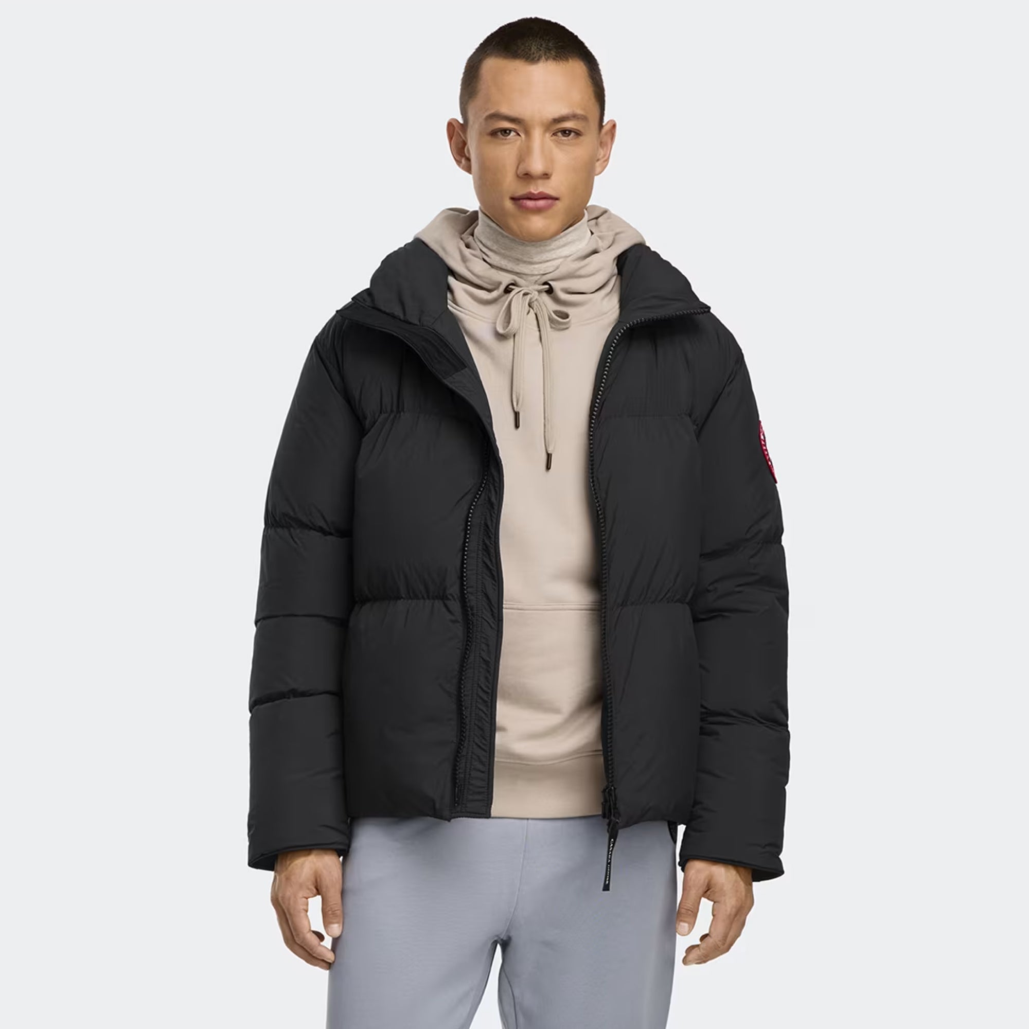 Mens Lawrence Puffer Jacket CANADA GOOSE – Гарантія оригінальності – вид ззаду