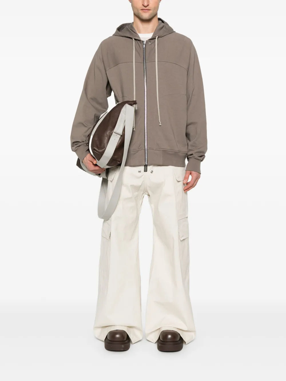 Оригінальна Zip-Up Hoodie Rick owens – вид ззаду