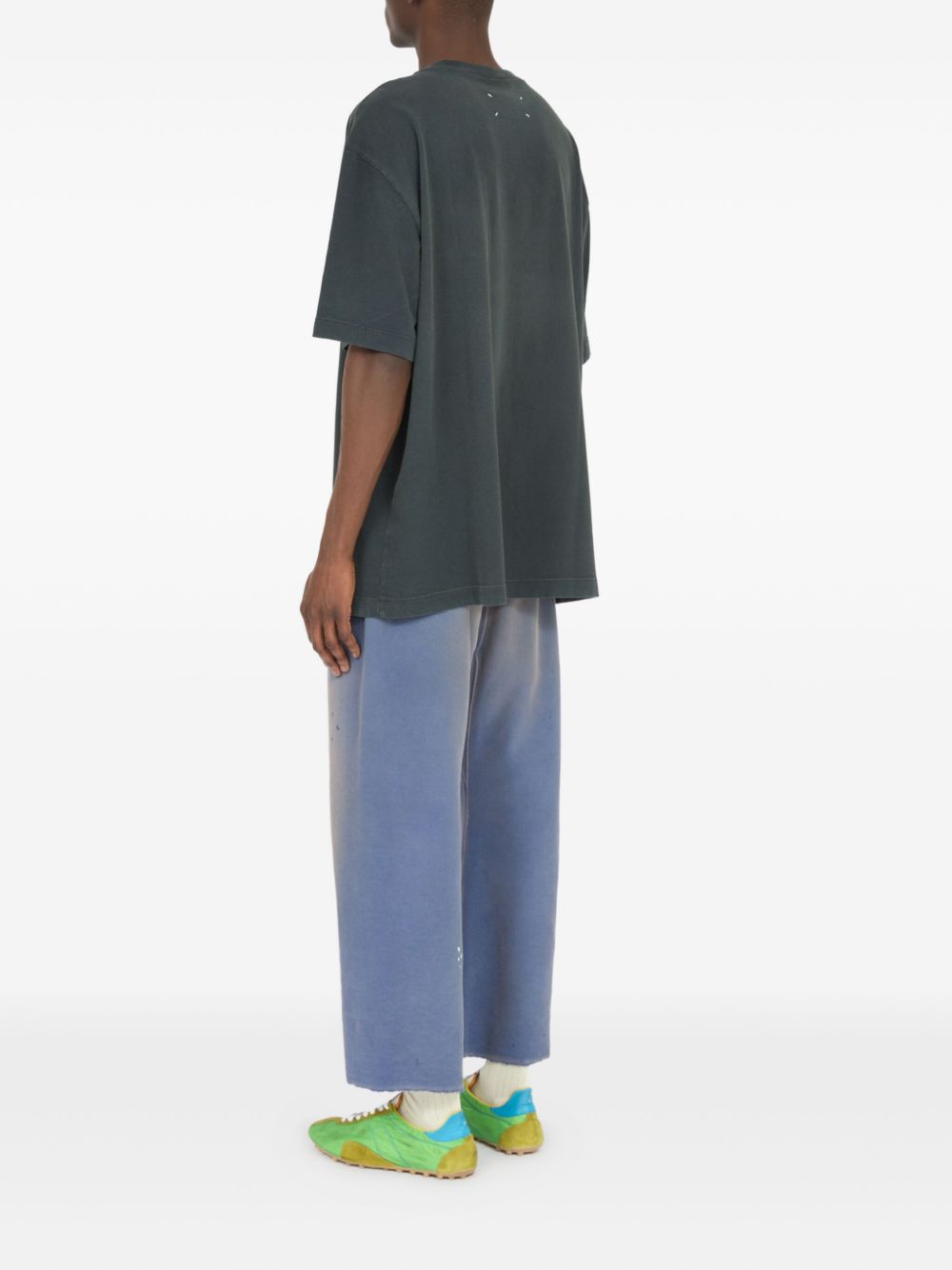 Logo-Print T-Shirt Maison margiela – Гарантія оригінальності – збільшений вид