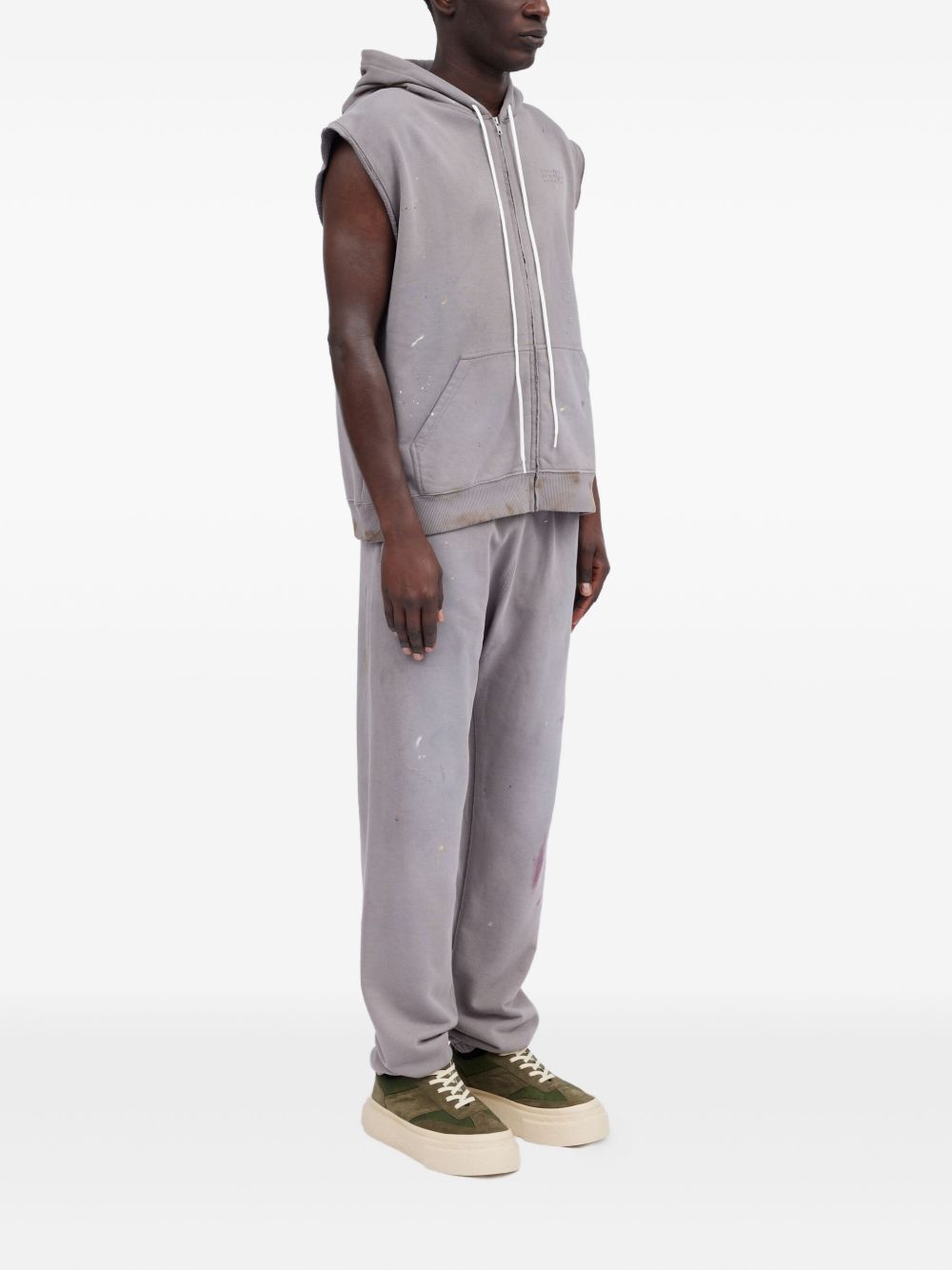 Numbers-Motif Hoodie Maison margiela – Гарантія оригінальності – вид ззаду