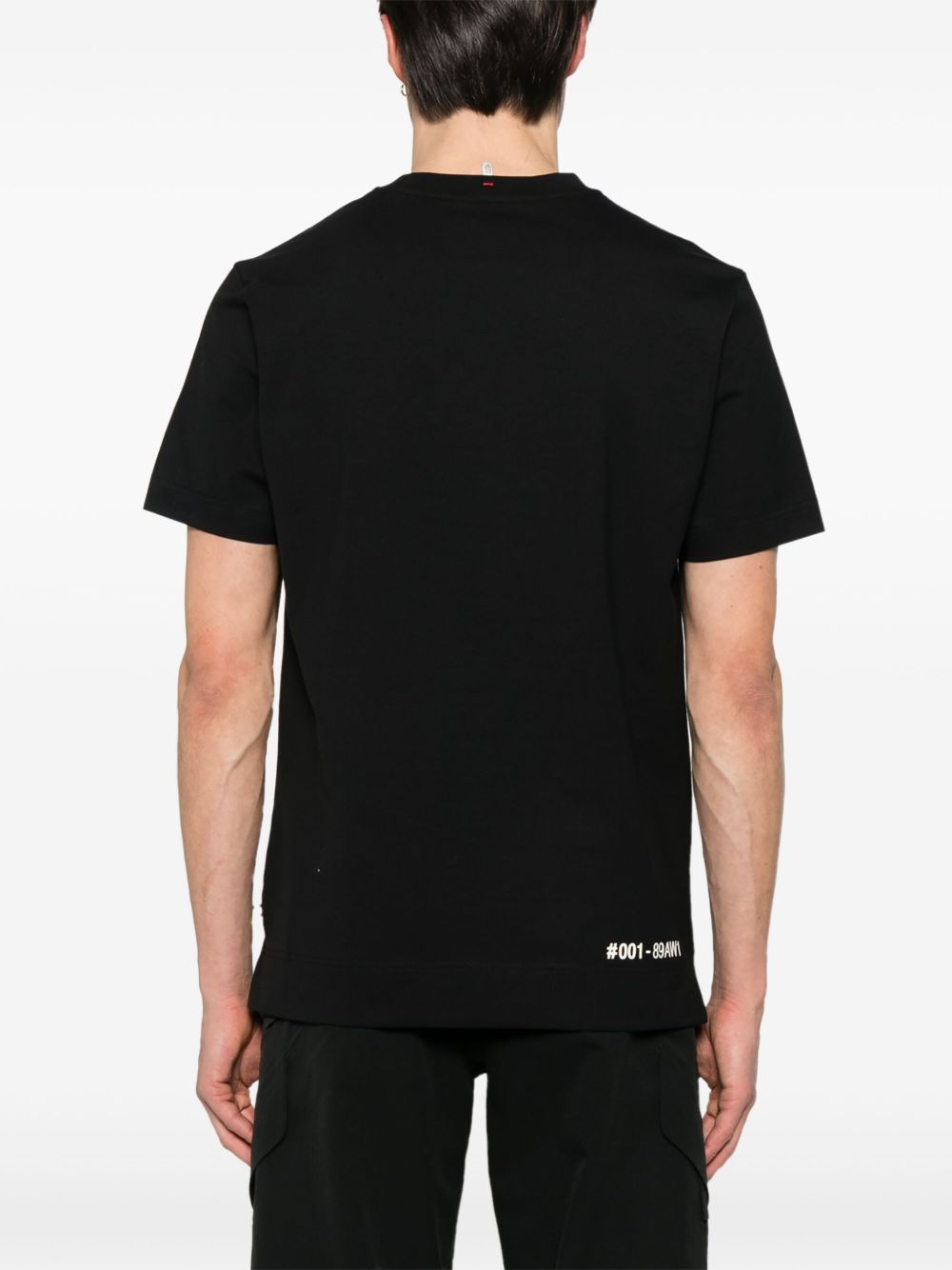 Оригінальна Short-Sleeve T-Shirt Moncler – вид ззаду
