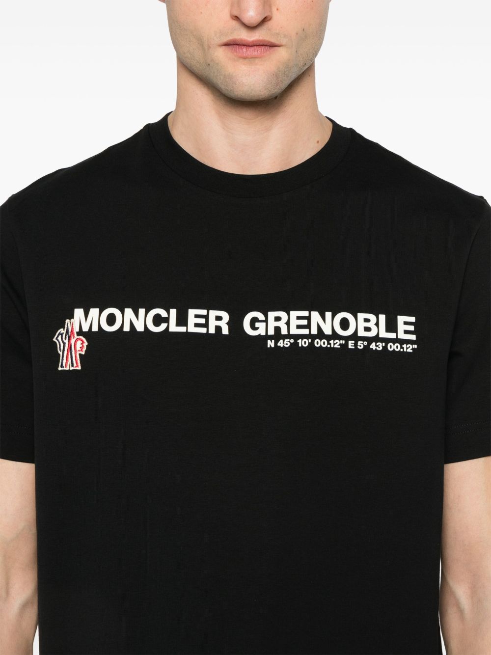 Оригінальна Short-Sleeve T-Shirt Moncler – збільшений вид