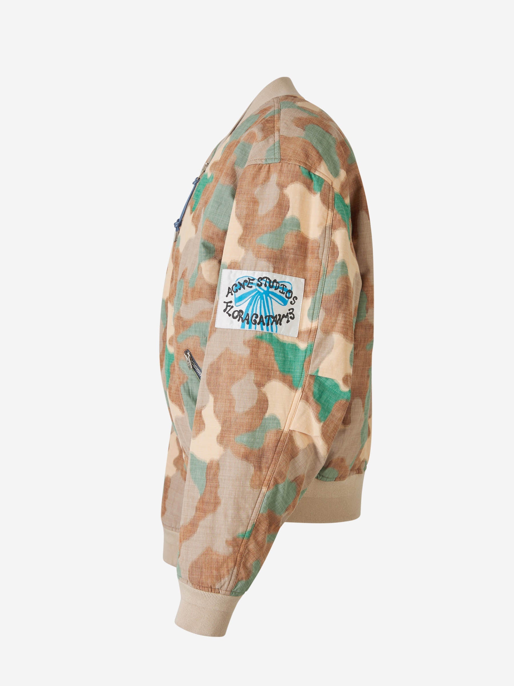Camouflage Bomber Jacket Acne studios оригінал – Купити в Україні – вид ззаду