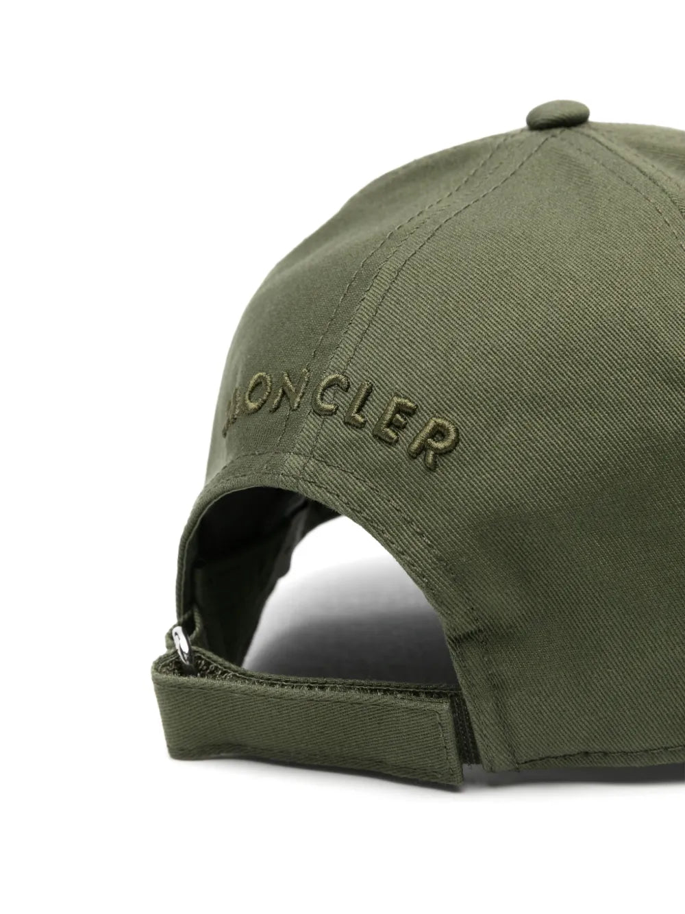 Logo-Patch Baseball Cap Moncler – Гарантія оригінальності – вид ззаду