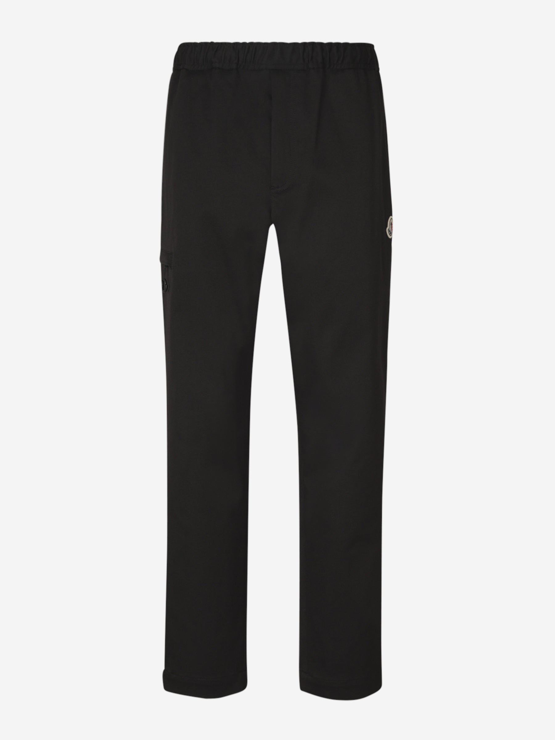 Оригінальна Logo Cargo Trousers Moncler – боковий вид - MONCLER