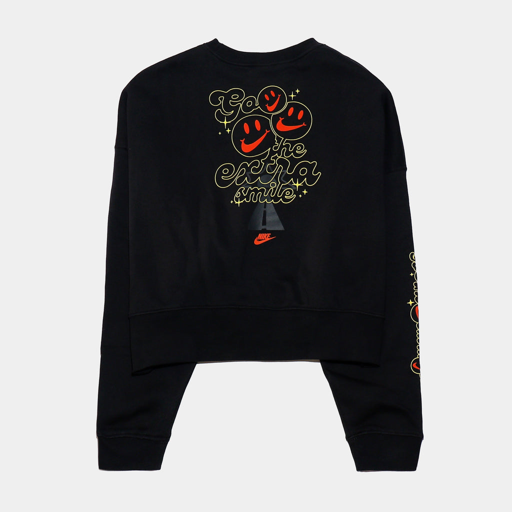 Smiley Fleece Womens Crew Nike оригінал – Купити в Україні – вид ззаду