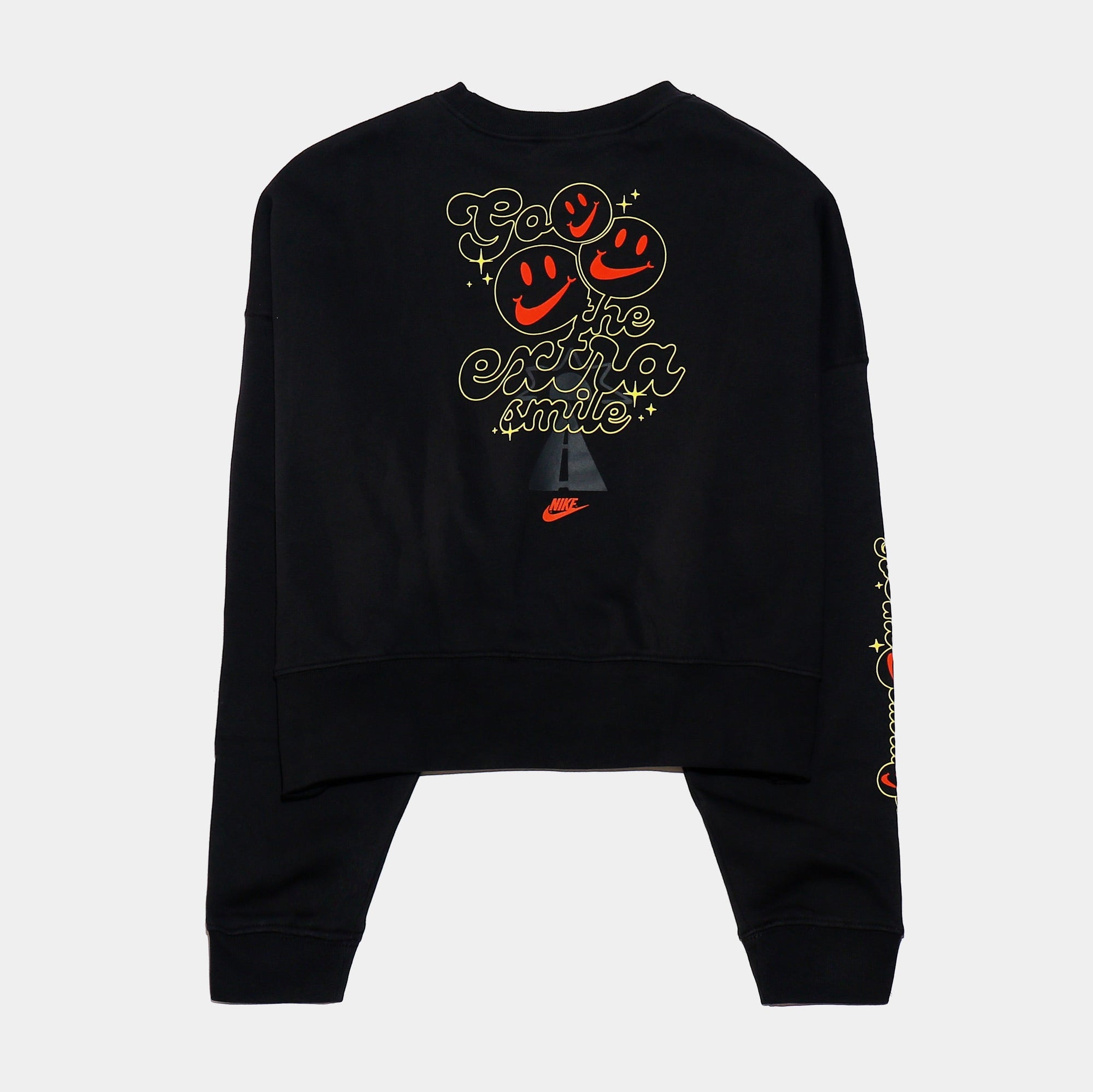 Smiley Fleece Womens Crew Nike оригінал – Купити в Україні – вид ззаду