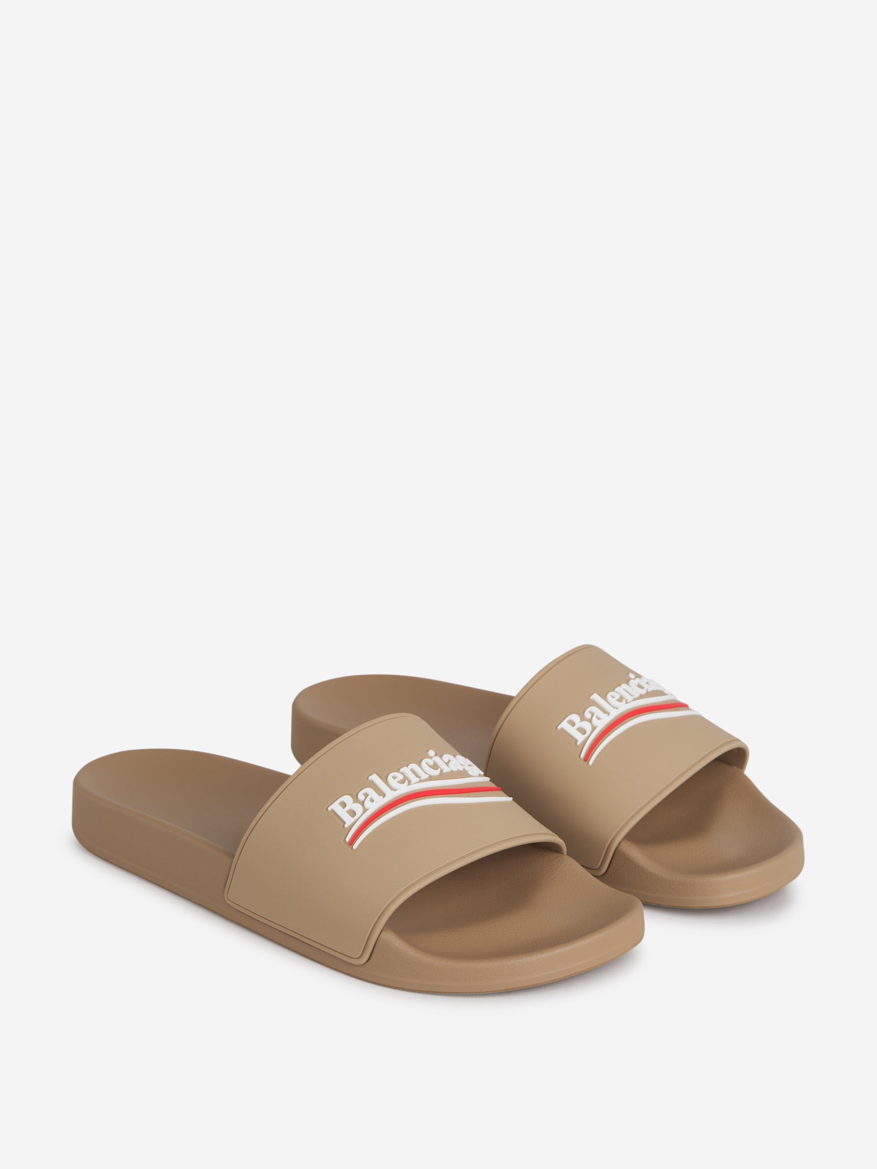 Оригінальна Pool Logo Sandals Balenciaga – вид ззаду
