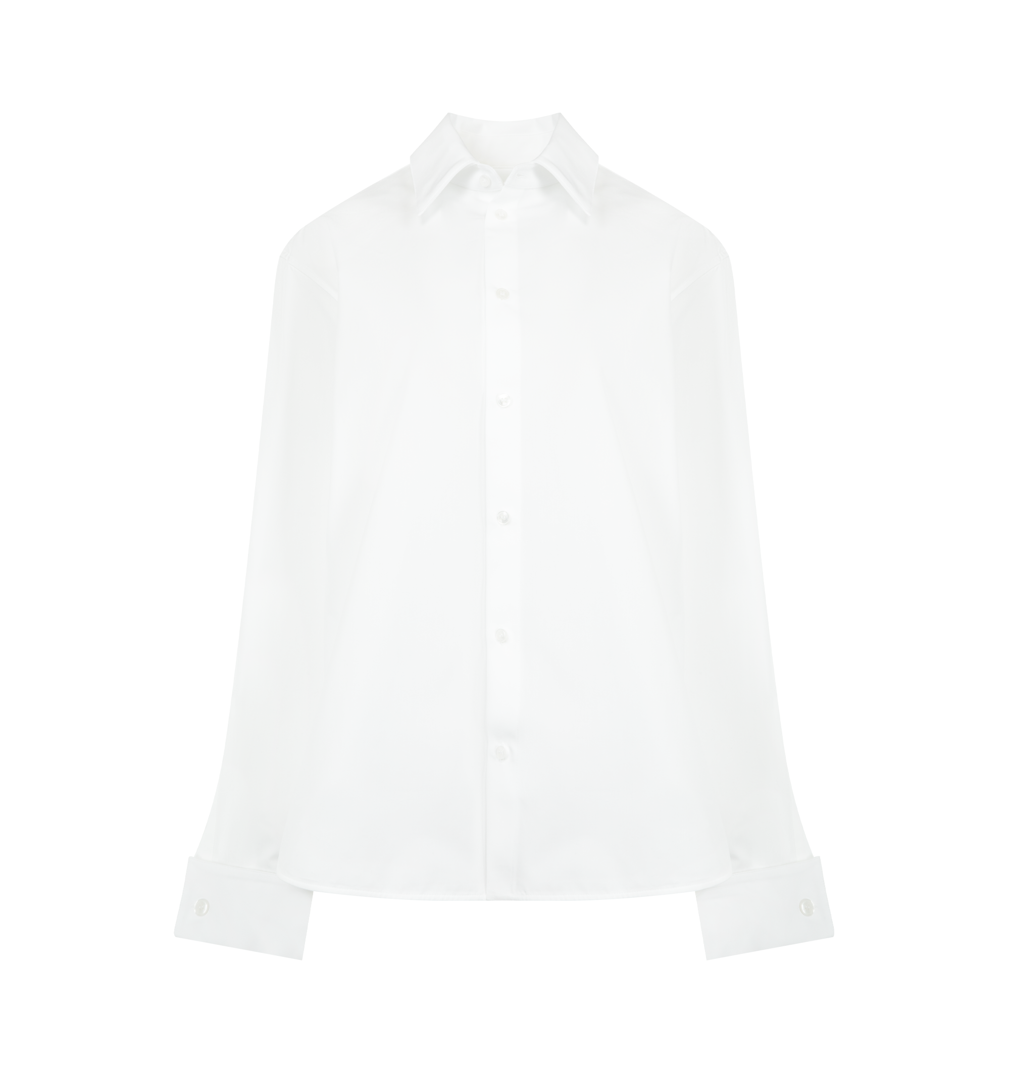 Oversized Buttoned Shirt Saint laurent – Гарантія оригінальності – боковий вид