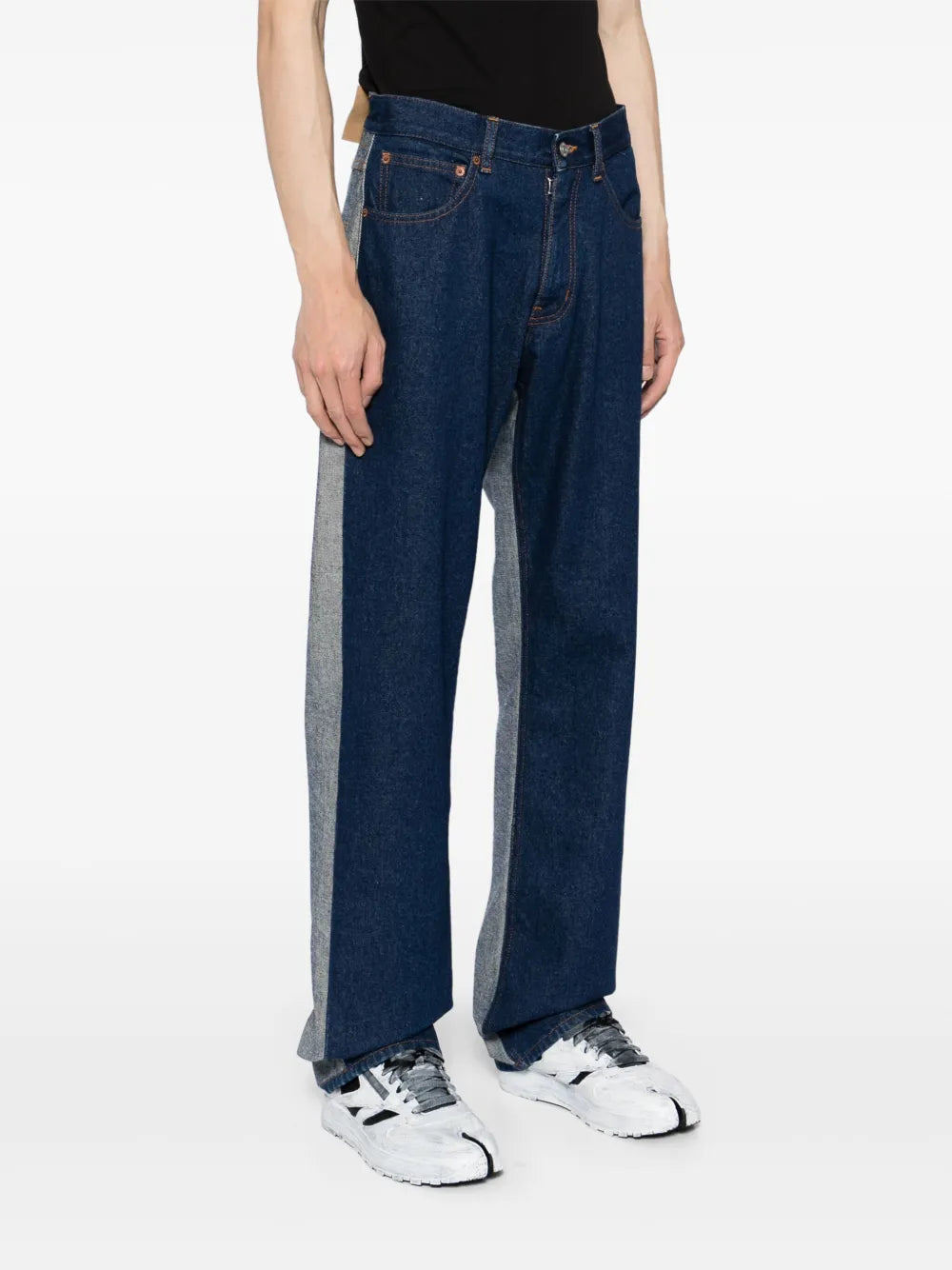 Оригінальна Patched Straight-Leg Jeans Maison margiela – детальний вид