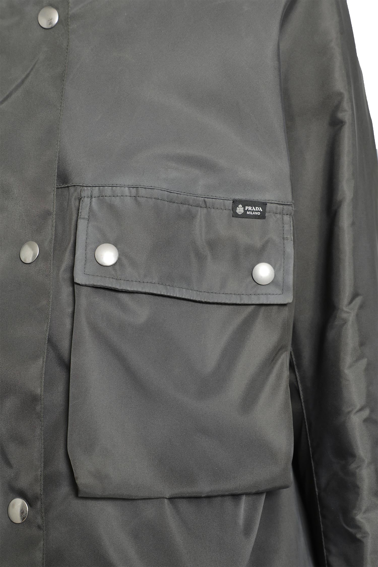 Washed Re-Nylon Rain Jacket Prada оригінал – Купити в Україні – збільшений вид