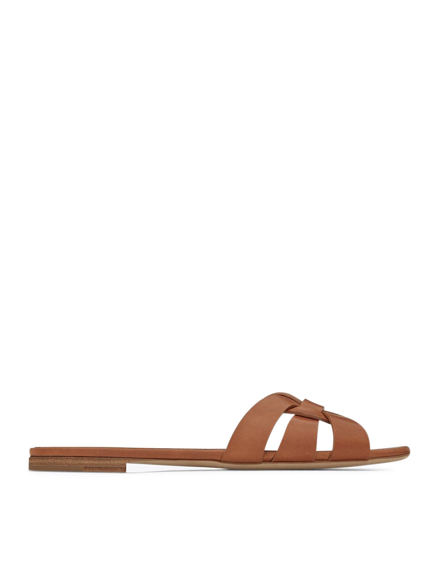 NU PIEDS TRIBUTE 05 SANDALS IN LEATHER SAINT LAURENT оригінал – Купити в Україні – боковий вид