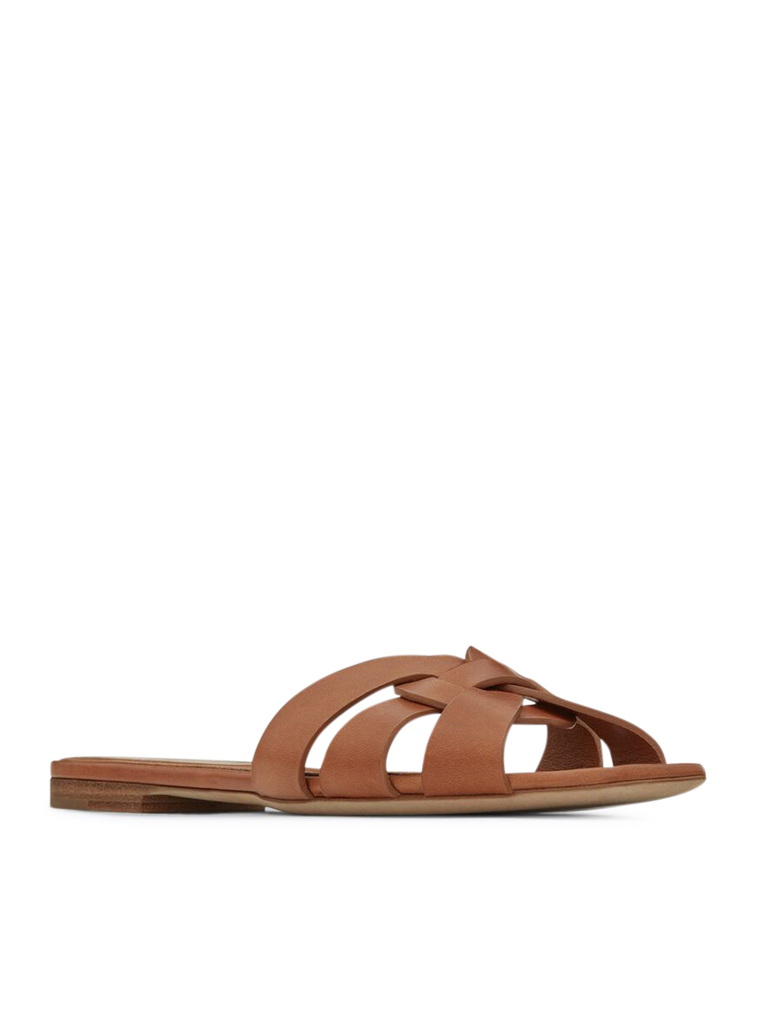 NU PIEDS TRIBUTE 05 SANDALS IN LEATHER SAINT LAURENT оригінал – Купити в Україні – вид ззаду