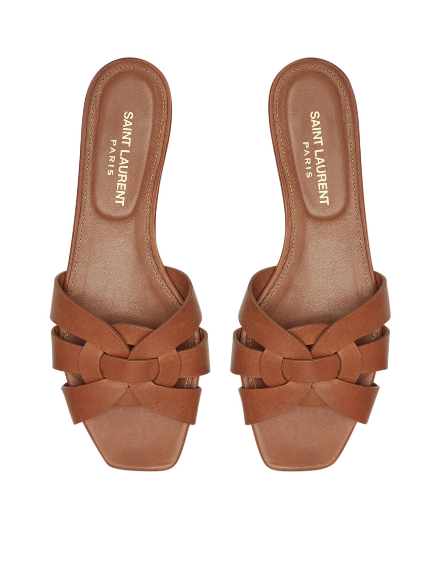NU PIEDS TRIBUTE 05 SANDALS IN LEATHER SAINT LAURENT оригінал – Купити в Україні – детальний вид