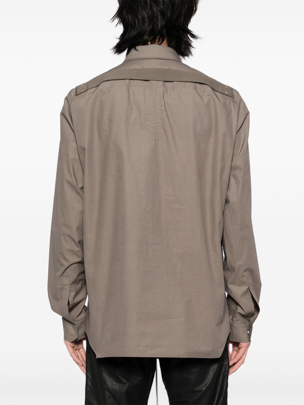 Fogpocket Shirt Rick owens – Гарантія оригінальності – вид ззаду