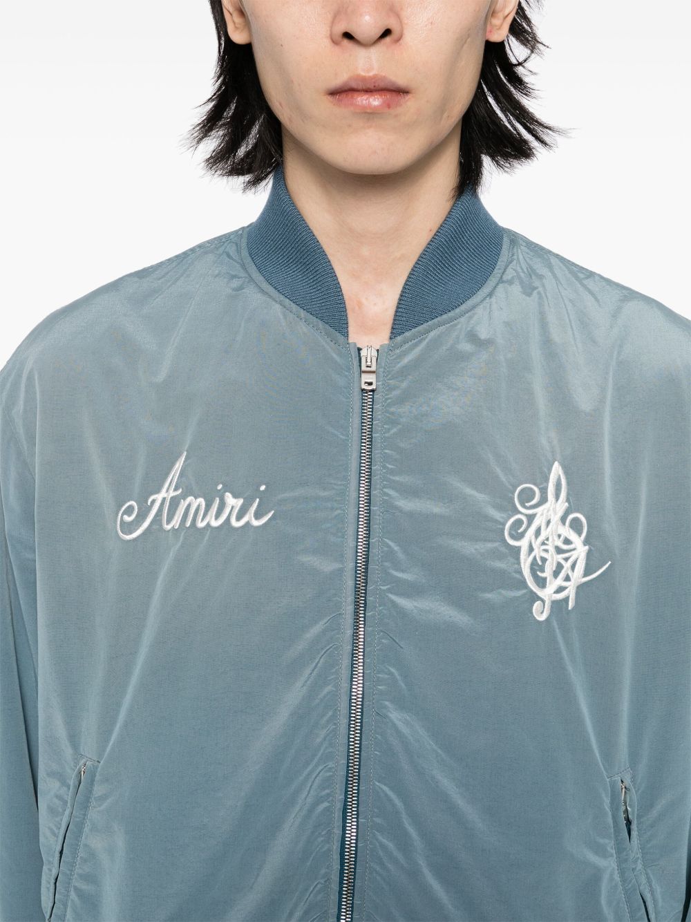 Saturday Night Bomber Jacket Amiri оригінал – Купити в Україні – вид ззаду