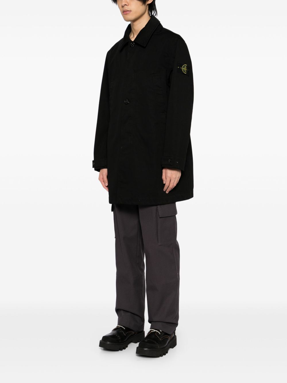 Cotton Trench Coat Stone island оригінал – Купити в Україні – детальний вид