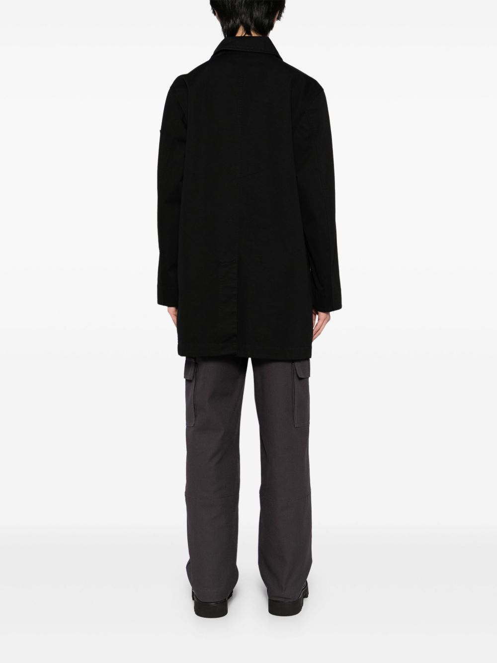 Cotton Trench Coat Stone island оригінал – Купити в Україні – збільшений вид