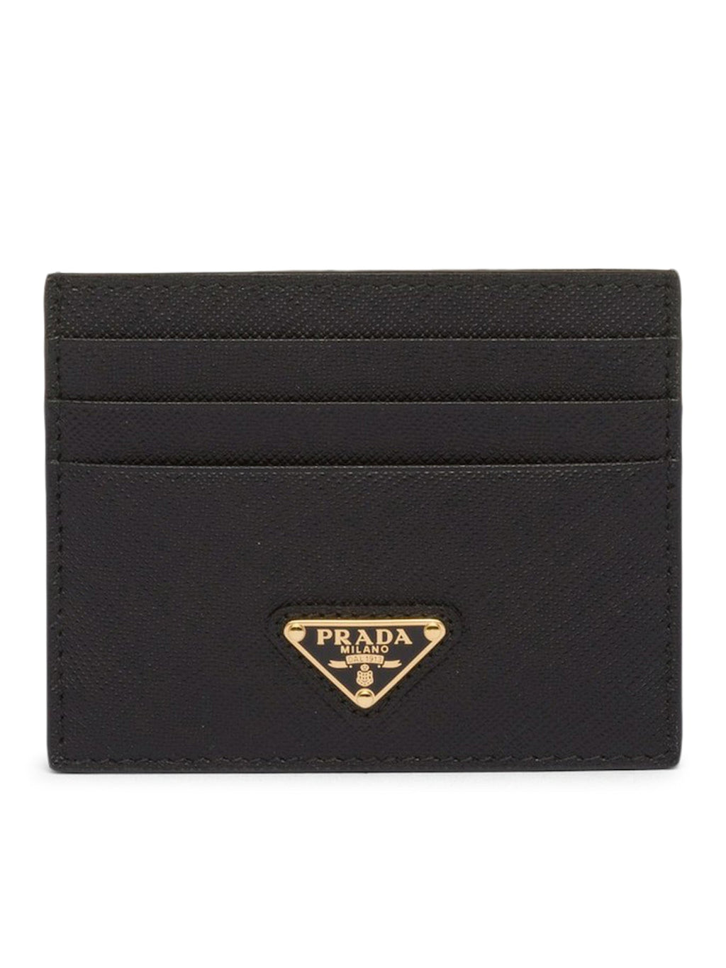 Оригінальна Saffiano Card Holder Prada – боковий вид