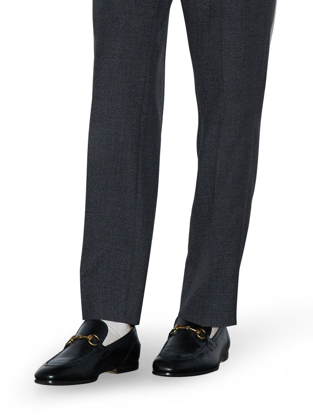 Jordaan Men`s Leather Loafer Gucci – Гарантія оригінальності – вид ззаду