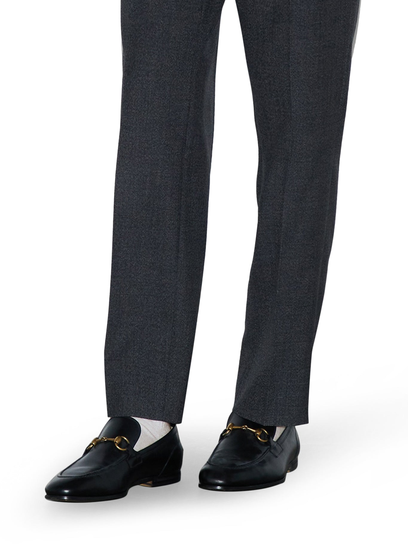 Jordaan Men`s Leather Loafer Gucci – Гарантія оригінальності – вид ззаду