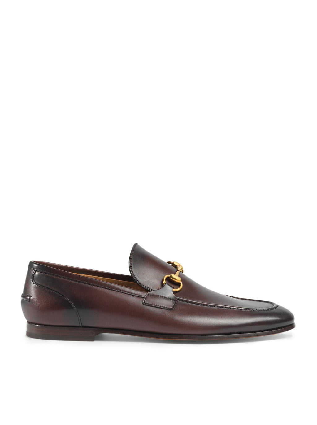 Jordaan Leather Loafers Gucci – Гарантія оригінальності – боковий вид