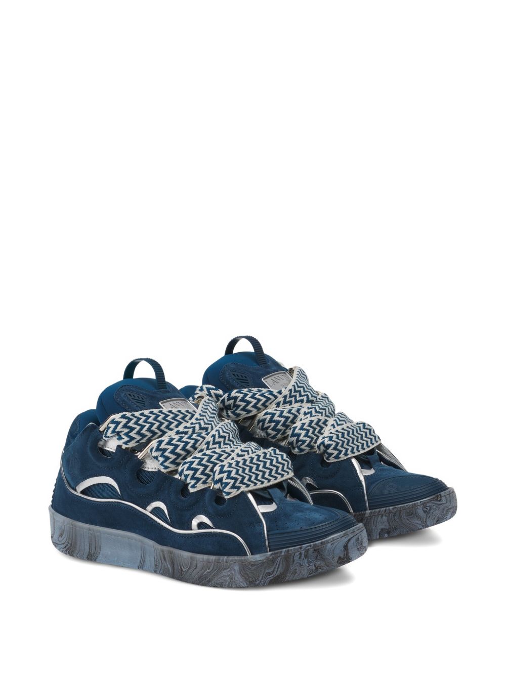 Оригінальна Curb Low-Top Sneakers Lanvin – вид ззаду