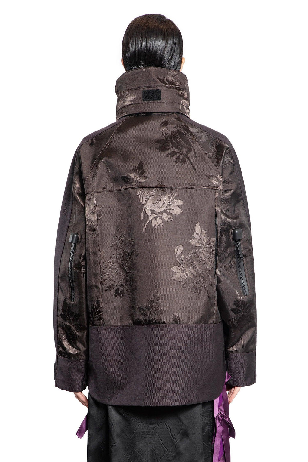 Floral Jacquard Nylon Jacket Prada оригінал – Купити в Україні – збільшений вид
