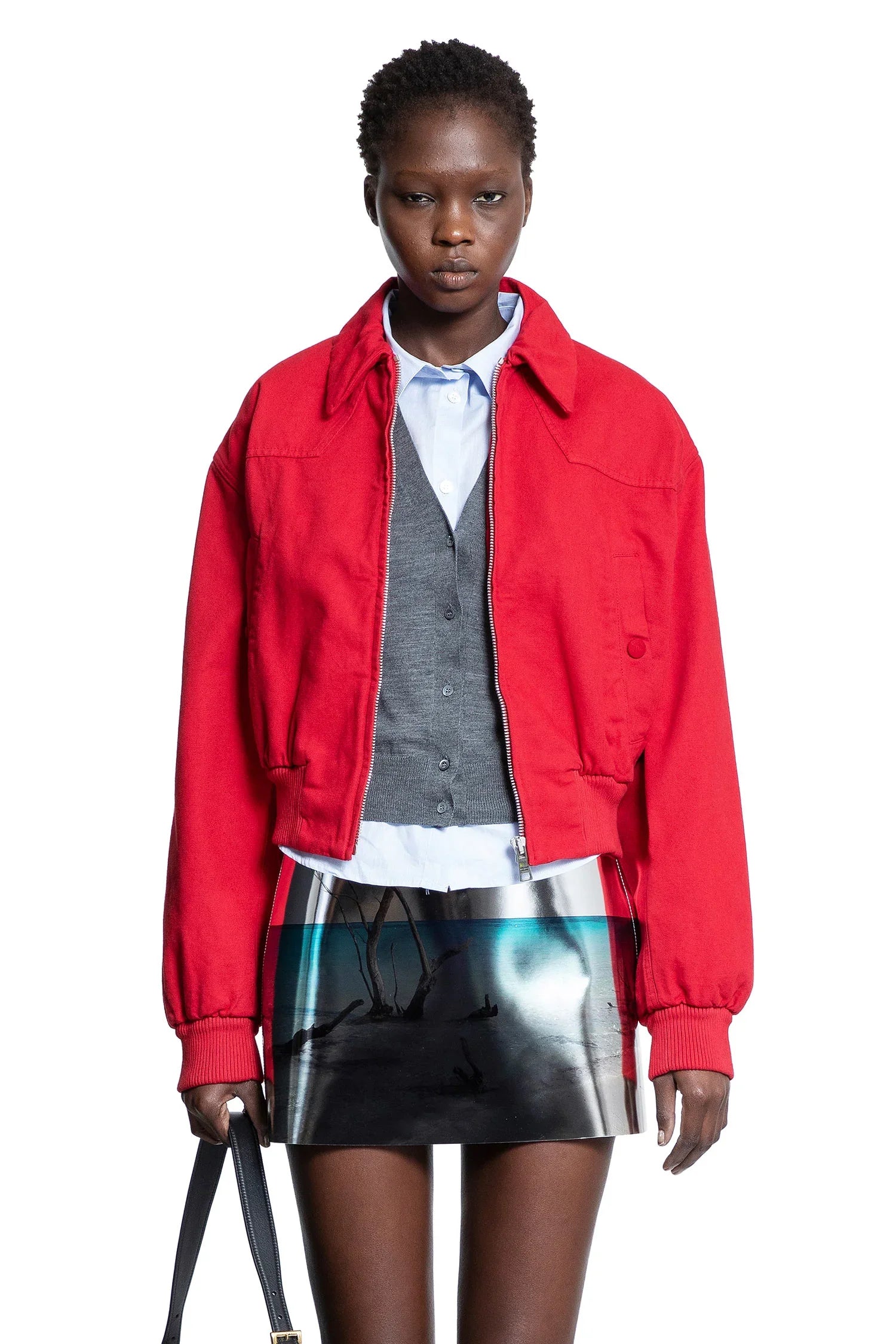 Canvas Jacket Prada – Гарантія оригінальності – боковий вид