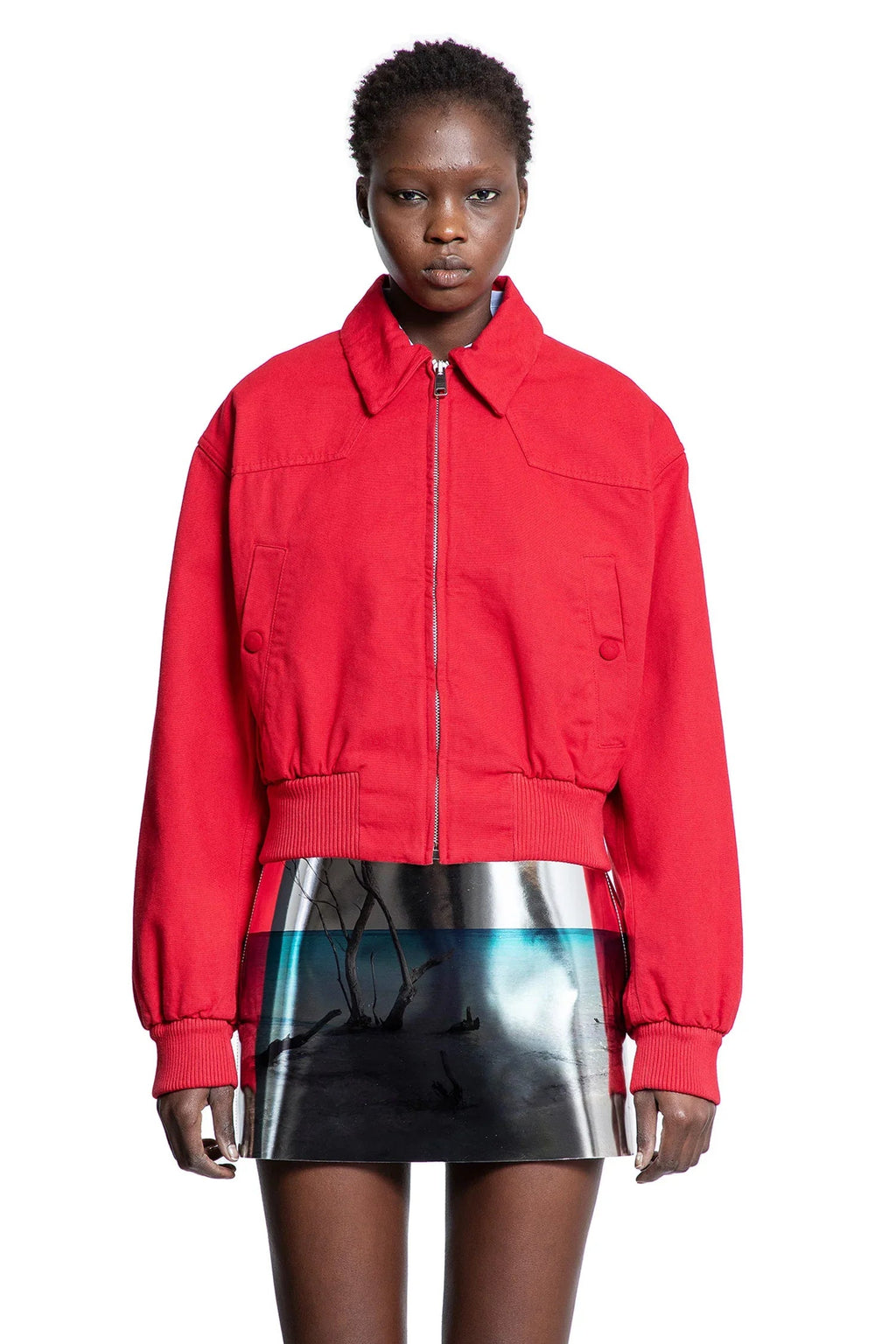 Canvas Jacket Prada – Гарантія оригінальності – вид ззаду