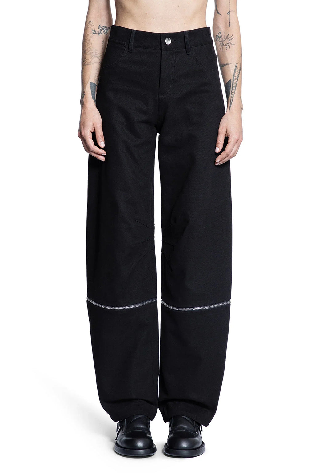 Оригінальна Willow Smith Collaboration Cotton Canvas Trousers Moncler – вид ззаду