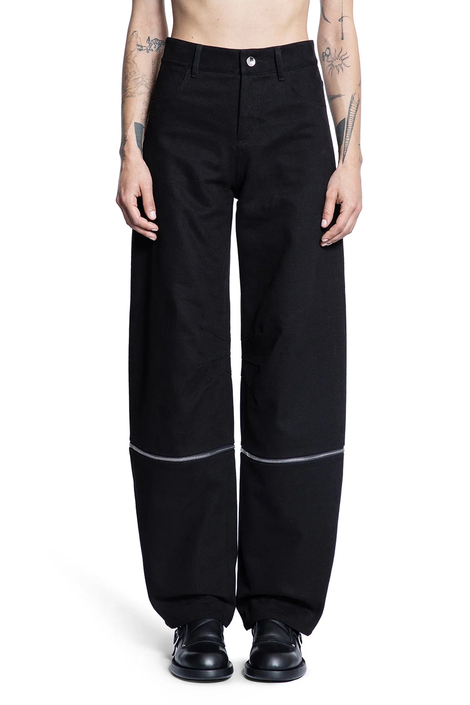 Оригінальна Willow Smith Collaboration Cotton Canvas Trousers Moncler – вид ззаду