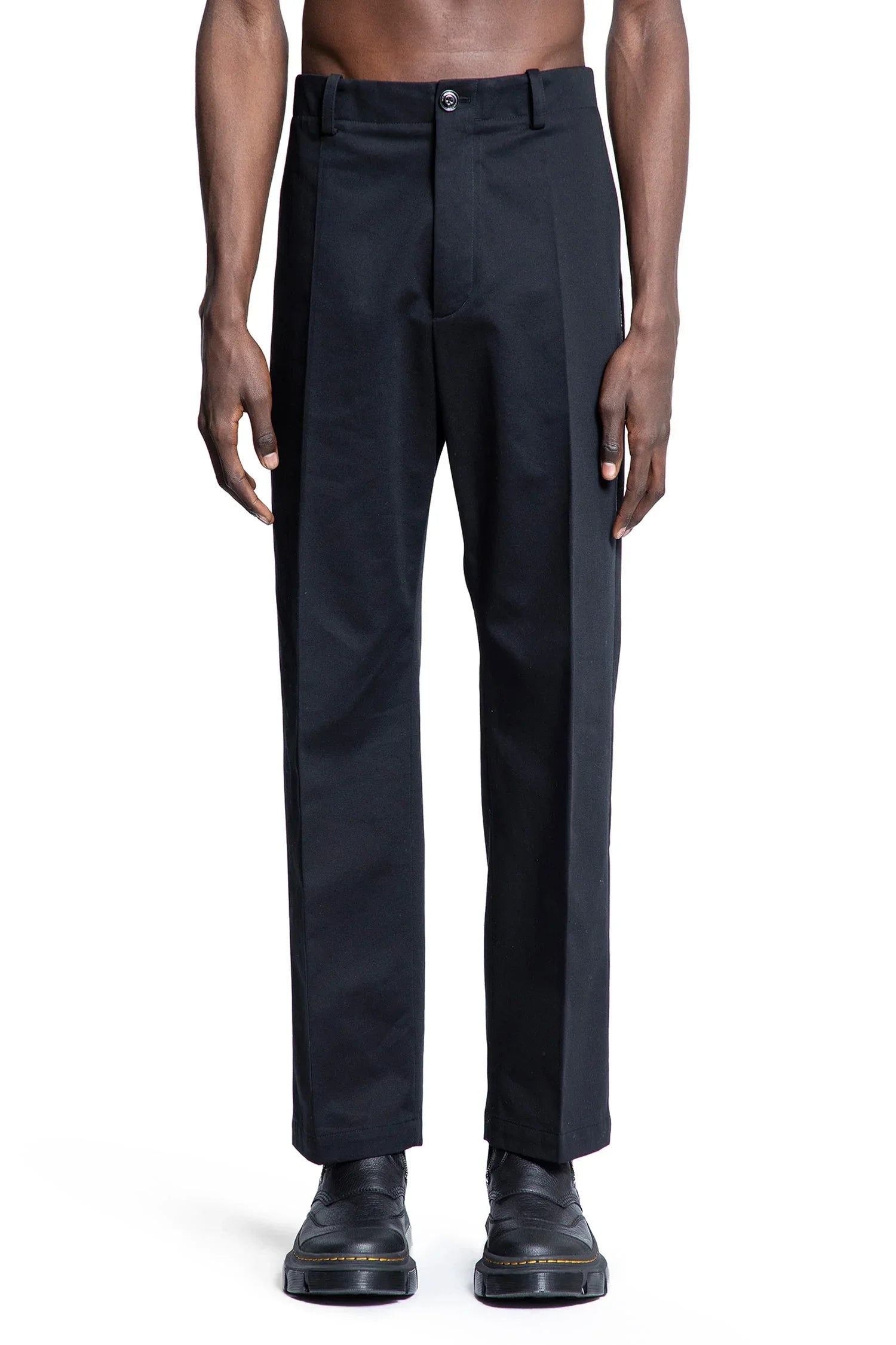 Frgmt Collaboration Cotton Gabardine Trousers Moncler – Гарантія оригінальності – вид ззаду