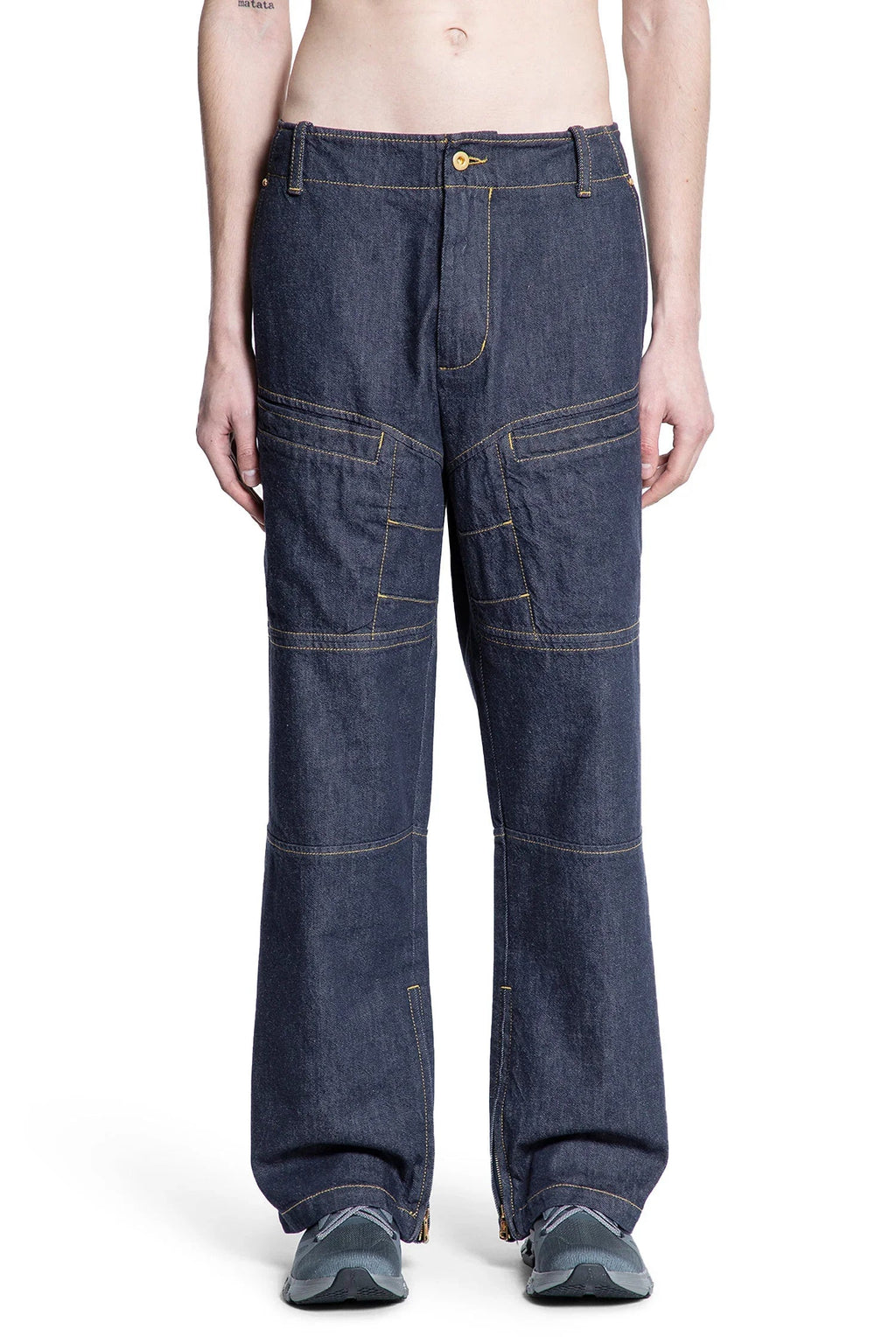 Mercedes-Benz By Nigo Collaboration Workwear Jeans Moncler – Гарантія оригінальності – вид ззаду