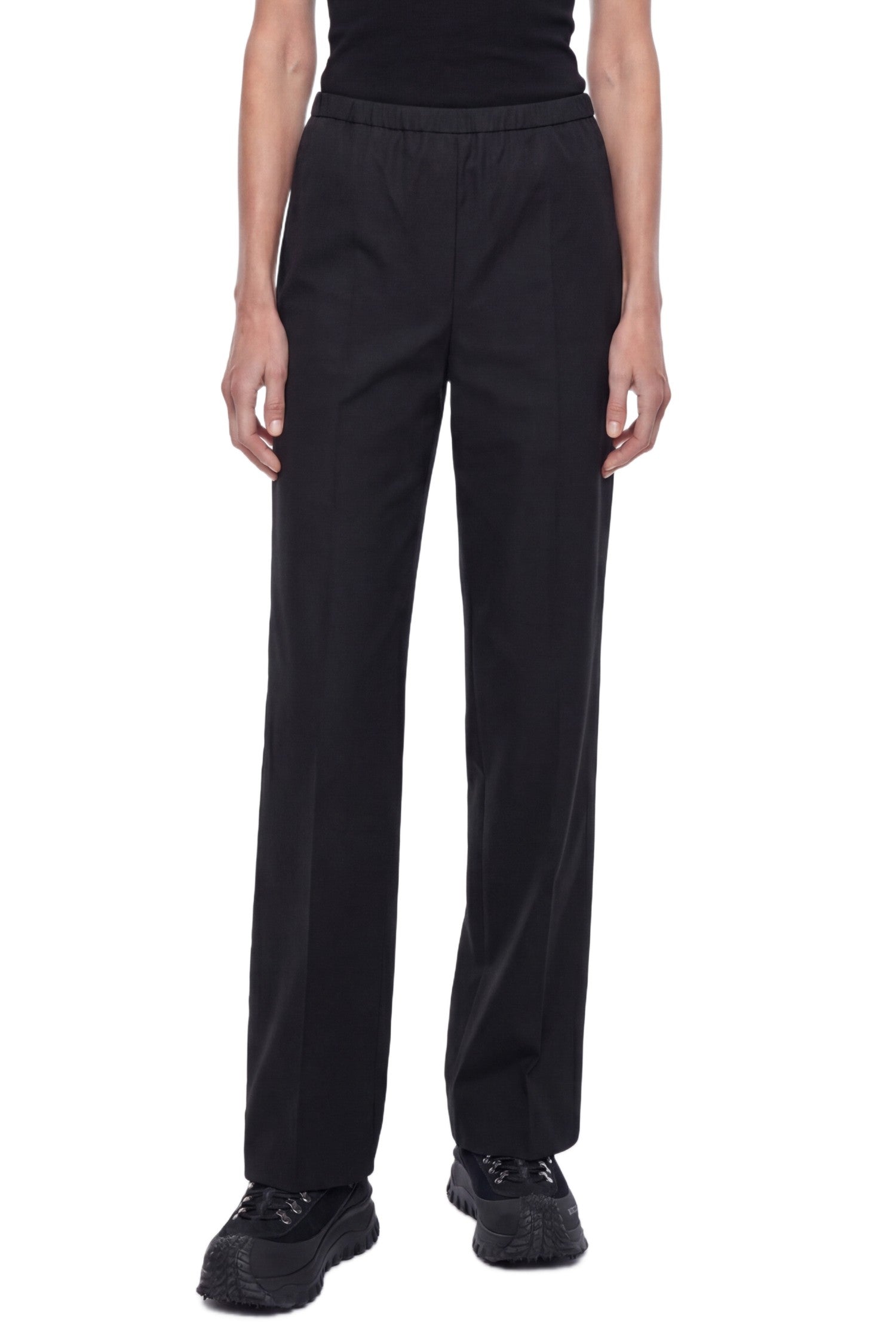 Cotton Poplin Pants Moncler оригінал – Купити в Україні – боковий вид