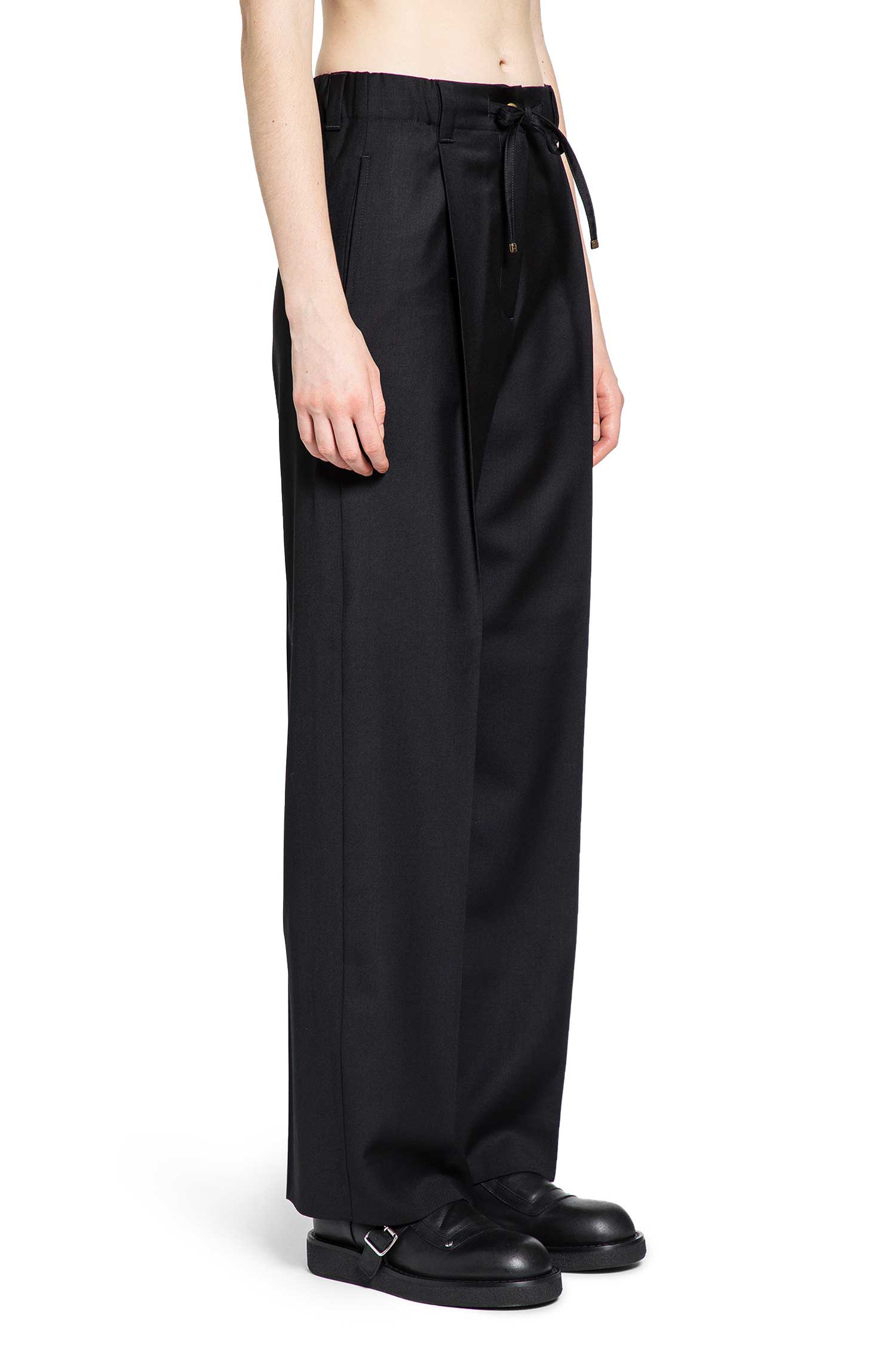 Wool Gabardine Tailored Pants Moncler оригінал – Купити в Україні – детальний вид