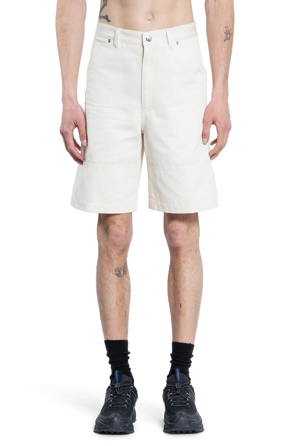 Cotton Canvas Workwear Shorts Moncler оригінал – Купити в Україні – вид ззаду