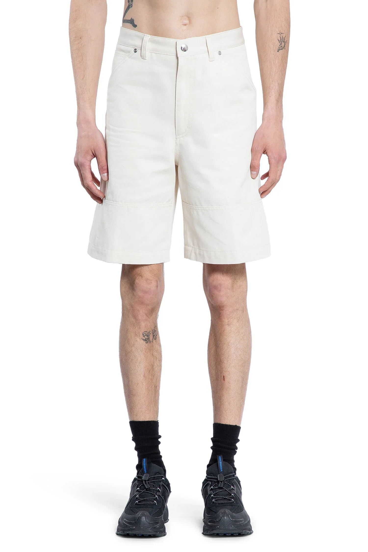 Cotton Canvas Workwear Shorts Moncler оригінал – Купити в Україні – вид ззаду
