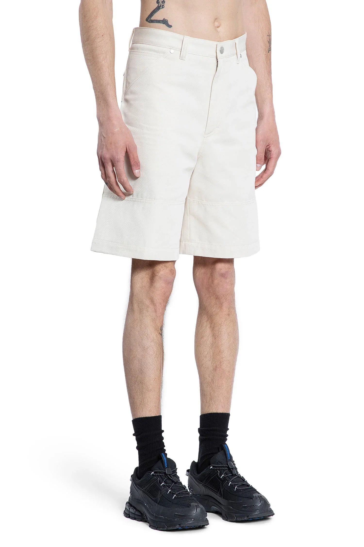 Cotton Canvas Workwear Shorts Moncler оригінал – Купити в Україні – детальний вид