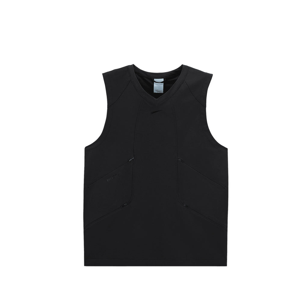 Mens Nrg Nocta Woven Vest Black Nike – Гарантія оригінальності – боковий вид