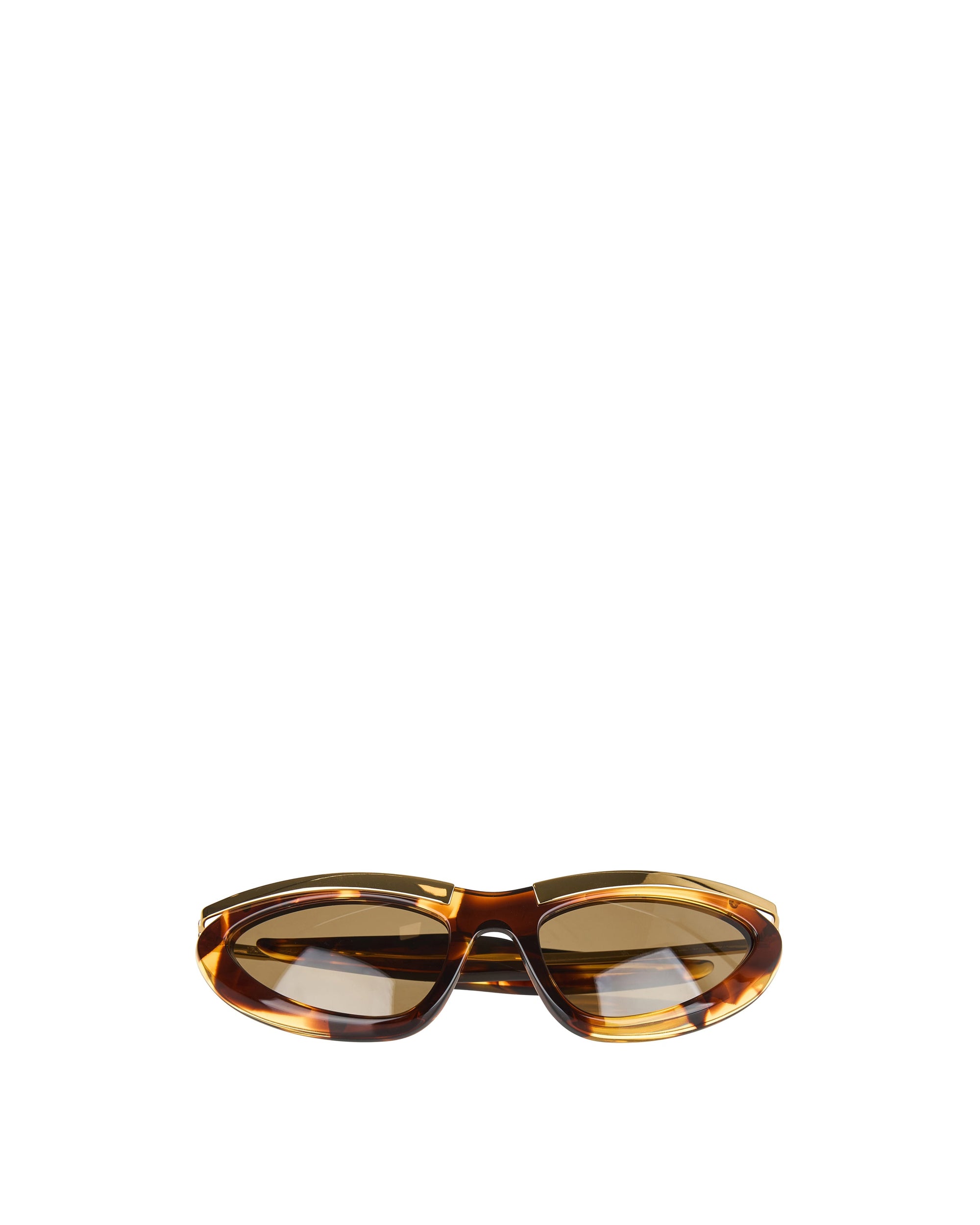 Prisma Acetate Sunglasses Bottega veneta – Гарантія оригінальності – боковий вид