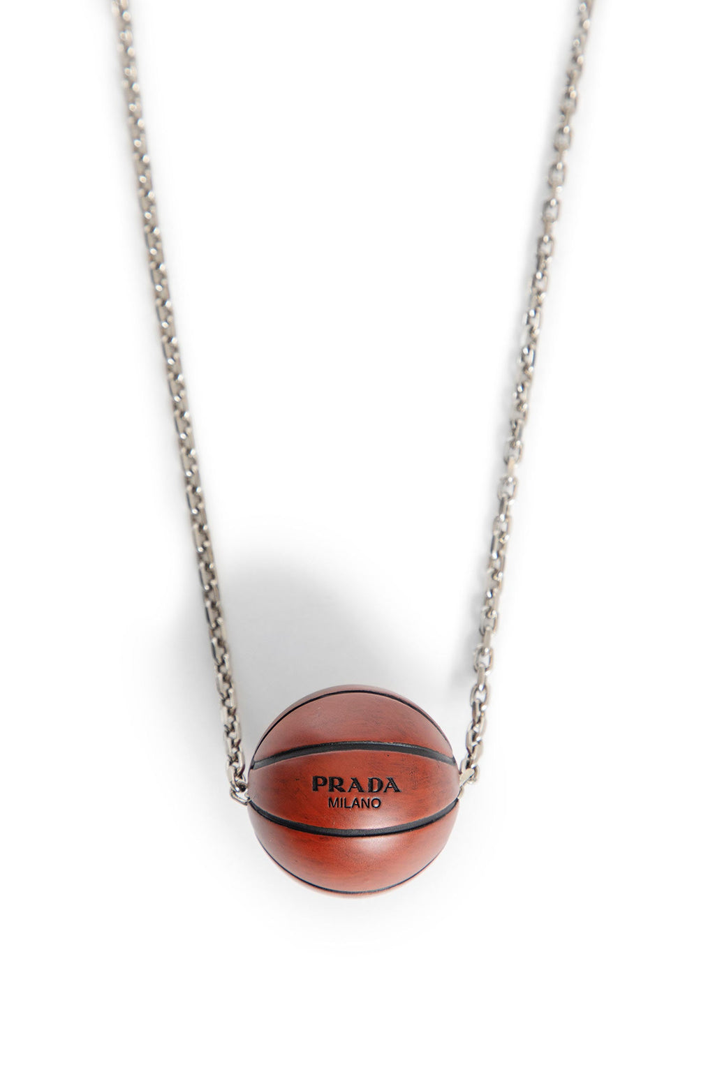 Оригінальна Basketball Necklace Prada – вид ззаду