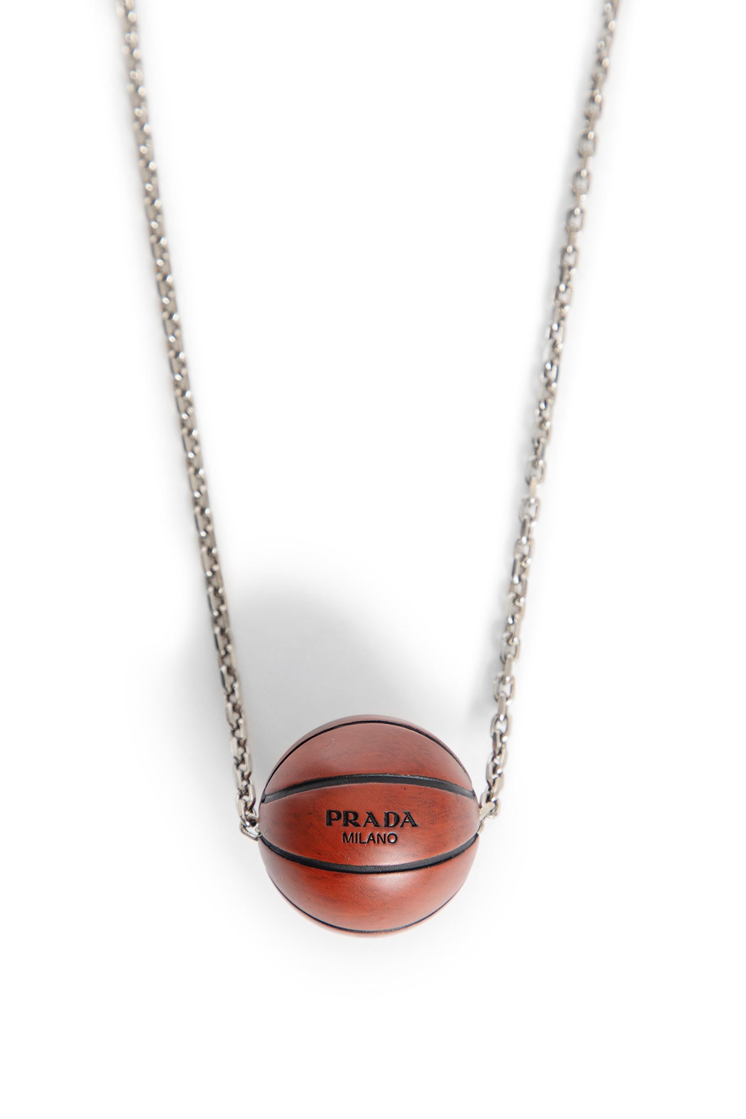 Оригінальна Basketball Necklace Prada – вид ззаду