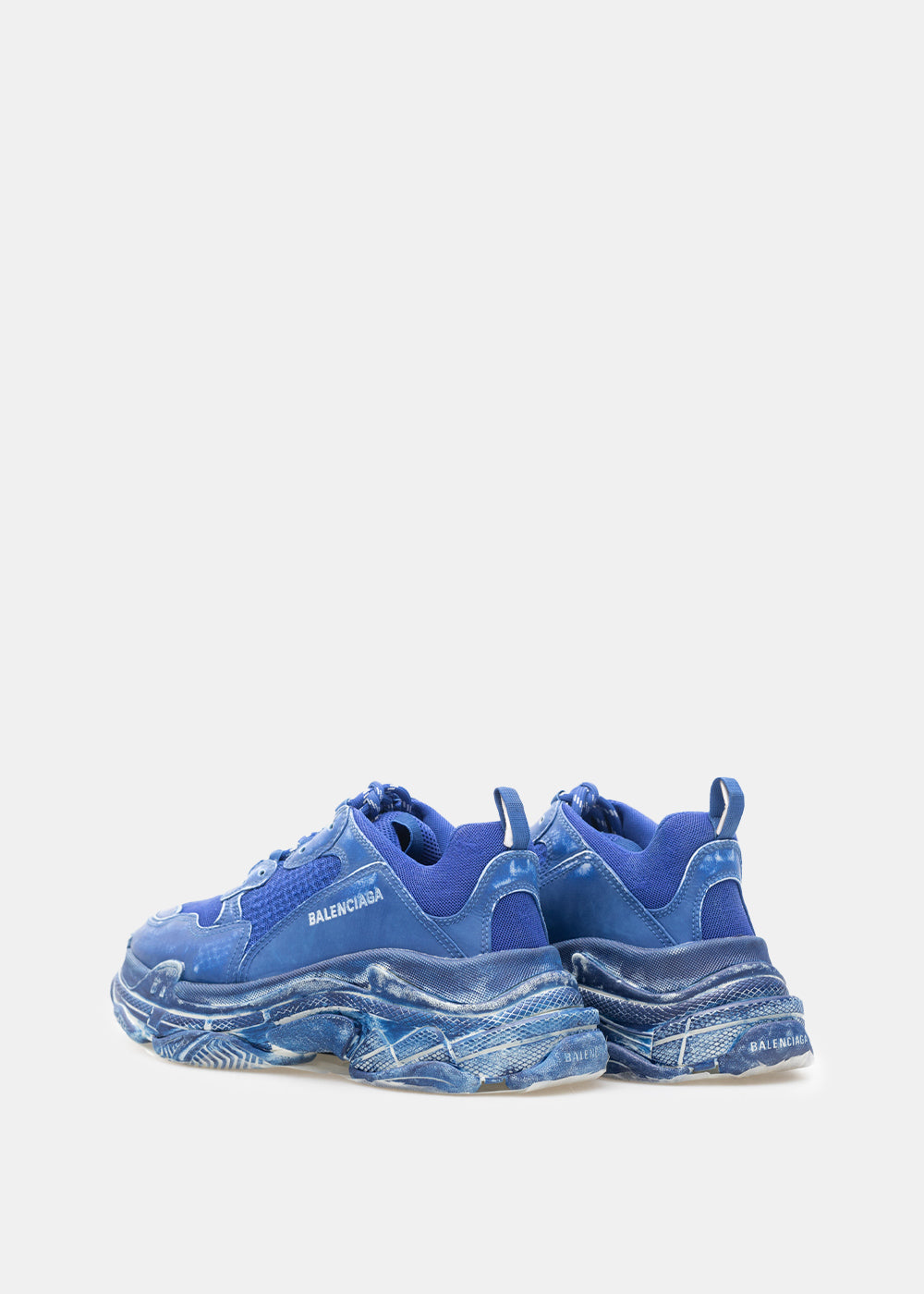 Dark Blue Triple S Sneakers Balenciaga – Гарантія оригінальності – збільшений вид