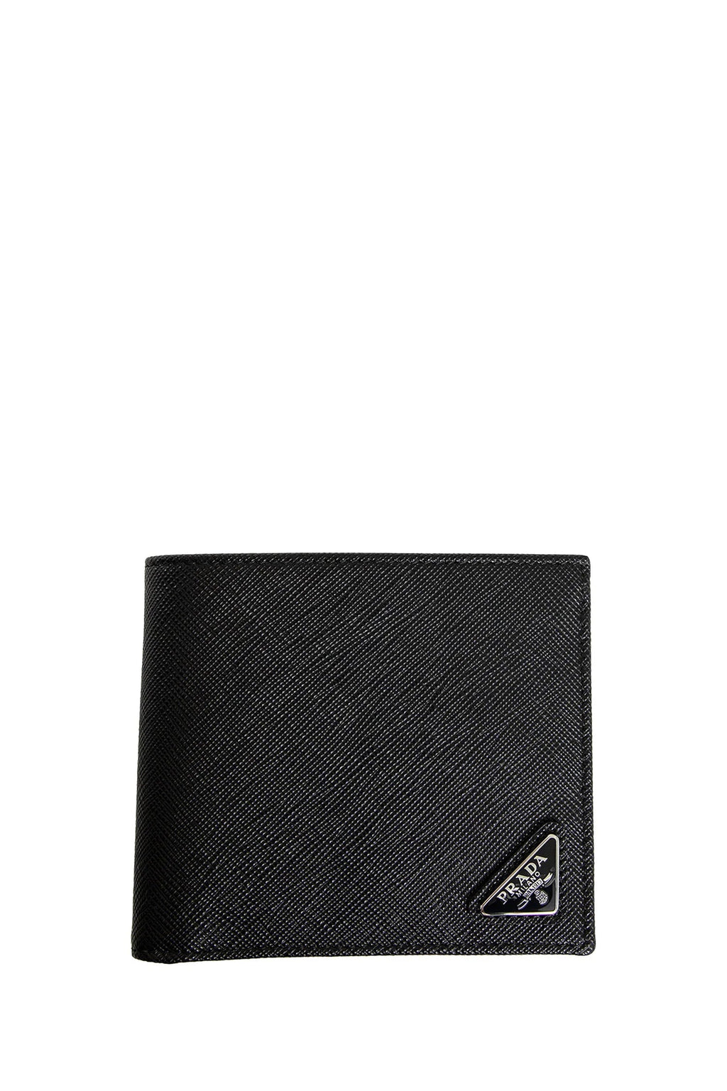 Оригінальна Saffiano Leather Wallet Prada – боковий вид