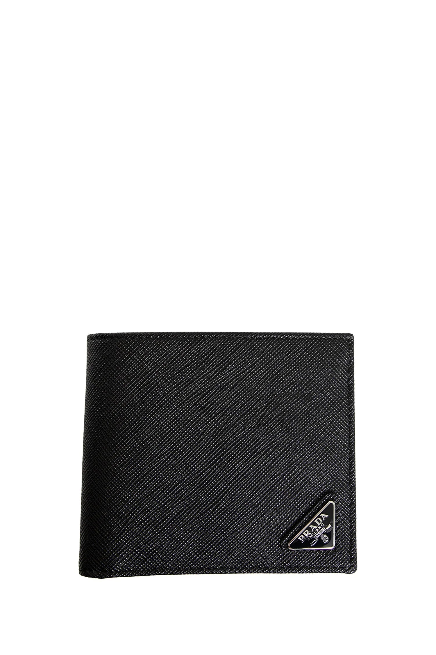 Оригінальна Saffiano Leather Wallet Prada – боковий вид