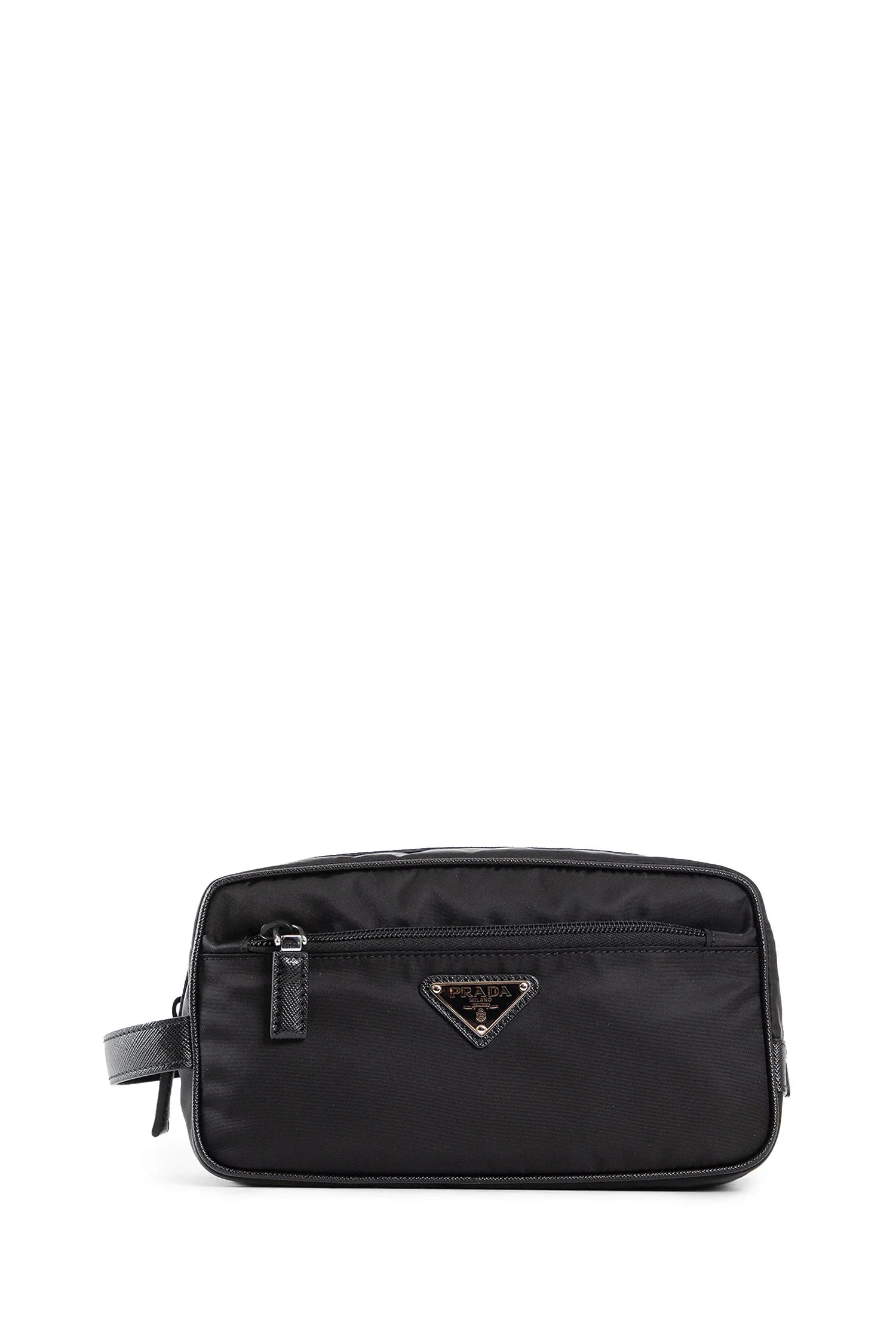 Оригінальна Re-Nylon And Saffiano Leather Travel Pouch Prada – боковий вид